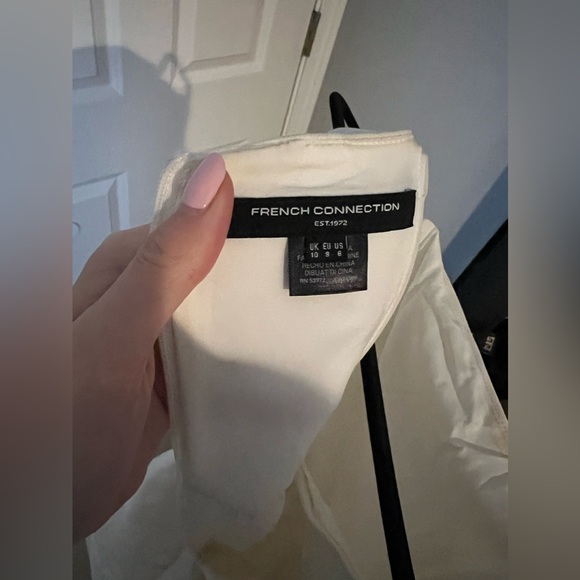 French connection, Whisper strapless peplum dress - Picture 6 of 6